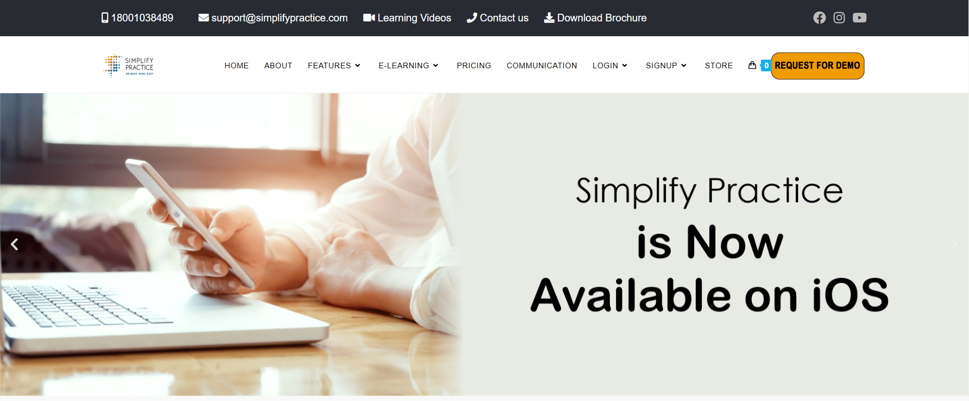 Website : simplifypractice.com