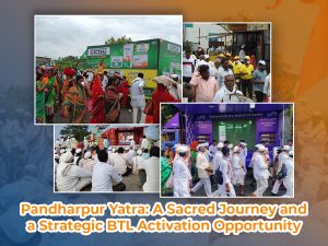Read more about the article Pandharpur Yatra: A Sacred Journey and a Strategic BTL Activation Opportunity