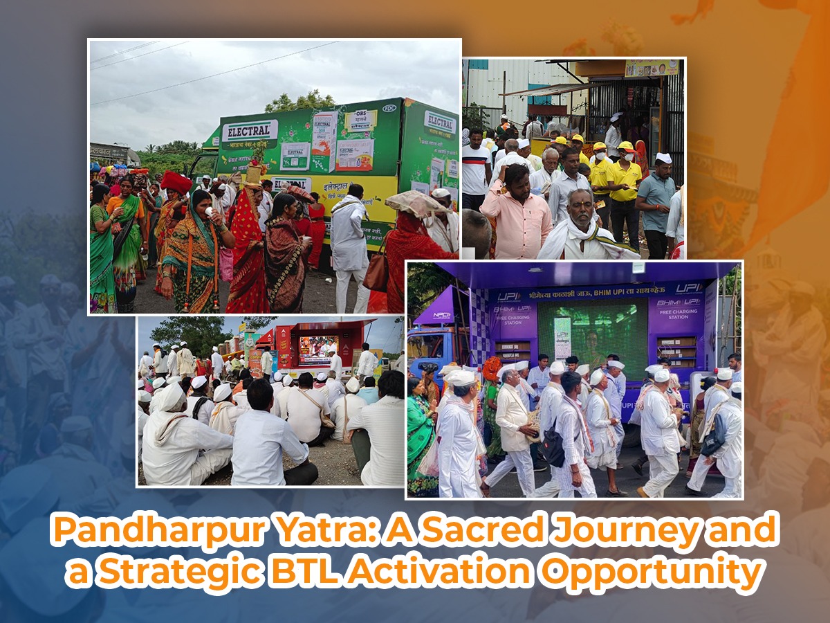 Read more about the article Pandharpur Yatra: A Sacred Journey and a Strategic BTL Activation Opportunity