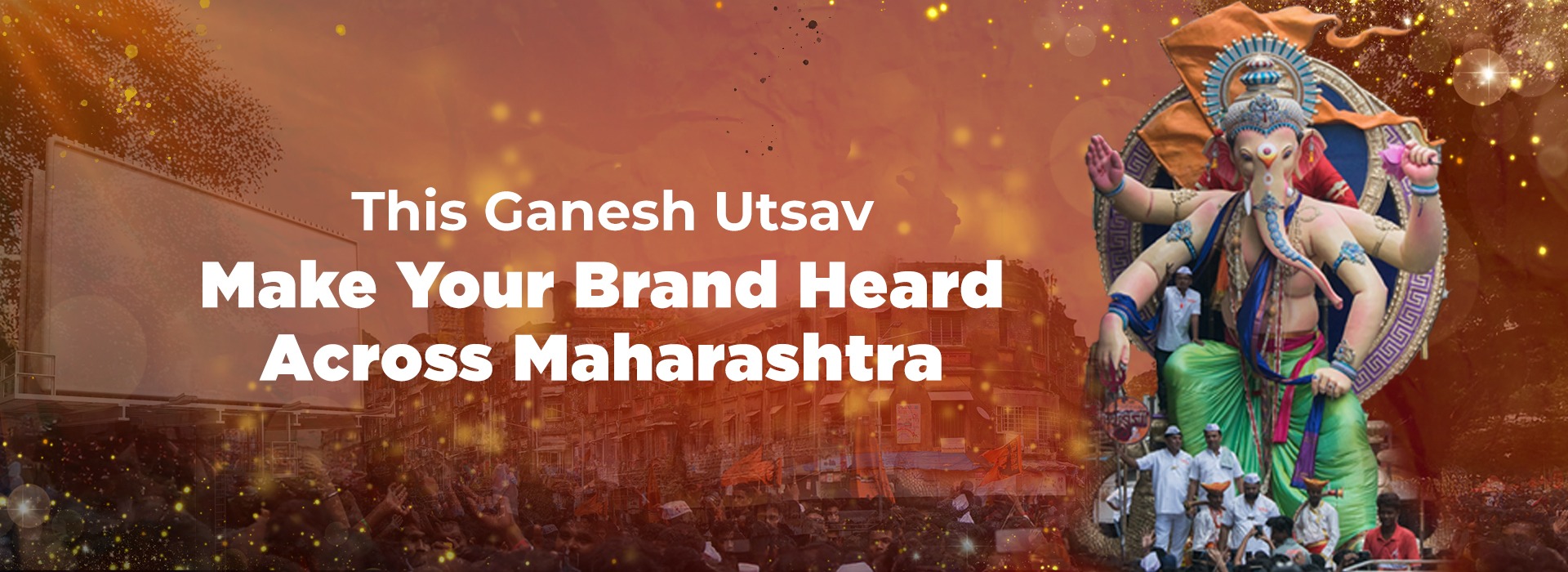 Read more about the article This Ganesh Utsav, Make Your Brand Heard Across Maharashtra