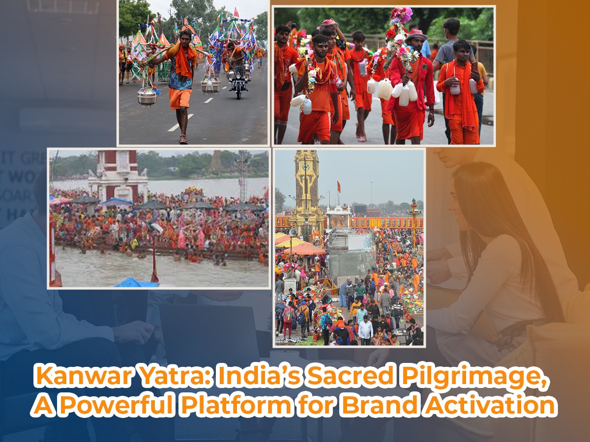 Read more about the article Kanwar Yatra: India’s Sacred Pilgrimage, A Powerful Platform for Brand Activation