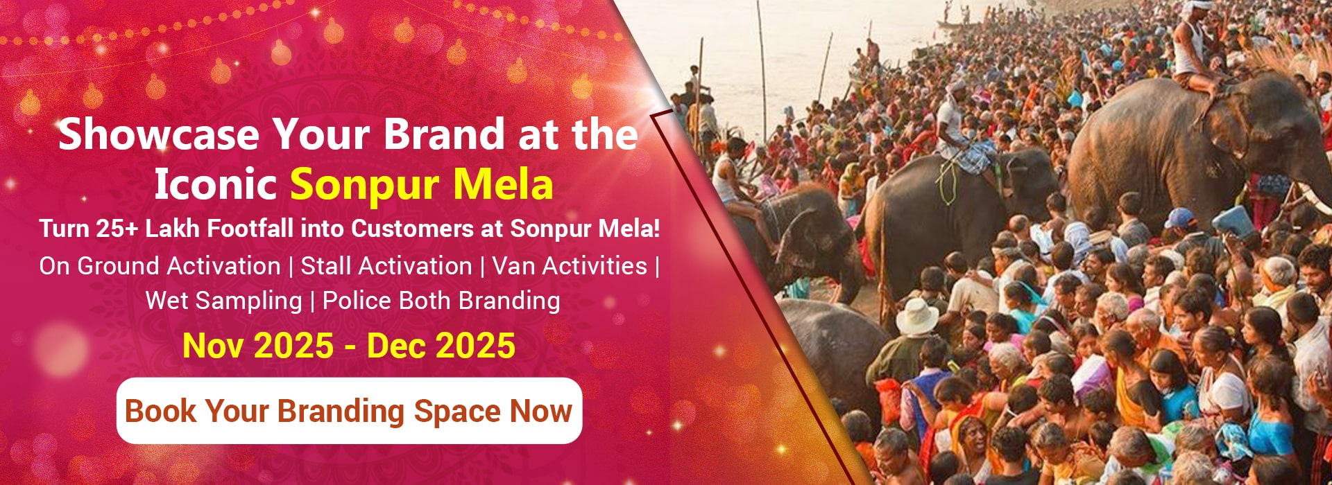 Read more about the article Sonpur Mela Bihar 2025 – The Cultural Festival Where Brands Meet Millions