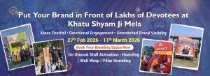 Read more about the article How Mindwave Media Presents Brands at the Khatu Shyam Ji Mela: Where Faith Meets Impactful Branding
